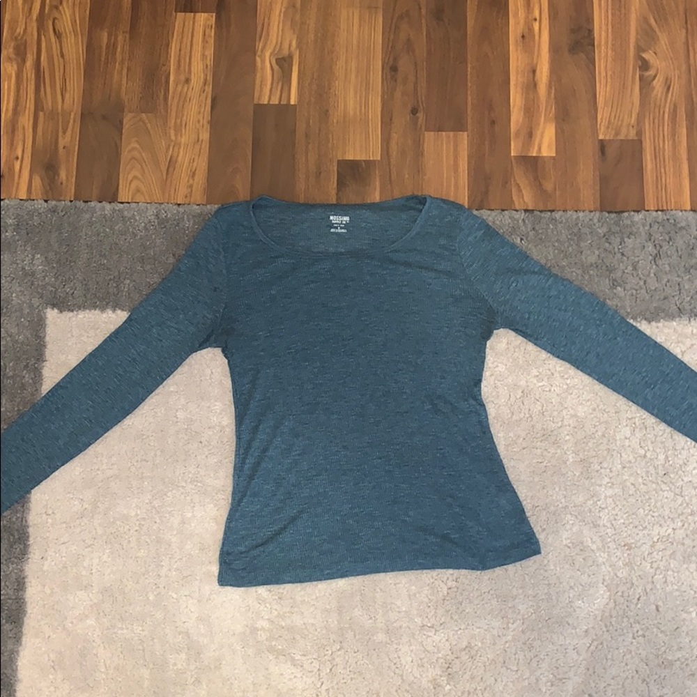 Stretchy Blue Shirt